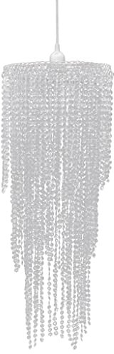 vidaXL Lámpara de Araña Colgante, Luz de Techo Decorativo, Candelabro Colgante, Accesorio de Iluminación para Hogar Casa Salón, 26 x 70 cm