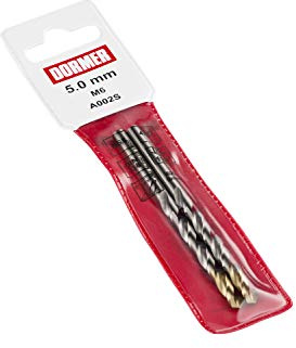 Dormer 002 Spiralbohrer - Einzelverpackung, HSS, A002S, 2 Stück, 4.00 mm