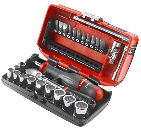 Facom Coffret douilles 1/4 12 pans - RL.NANO112, Argent, 12 Pans Métrique
