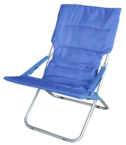 Papillon 8043505 - Blu sedia imbottita rilassarsi in metallo