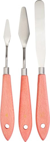 VBS 3er-Set Palettmesser und Malspachtel