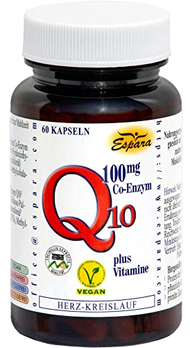 Espara Q10 100 mg Co-Enzym Kapseln, 60 St. Kapseln