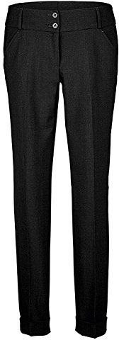 GREIFF Corporate Premium Damen Business-Hose Slim-Fit Schwarz 42