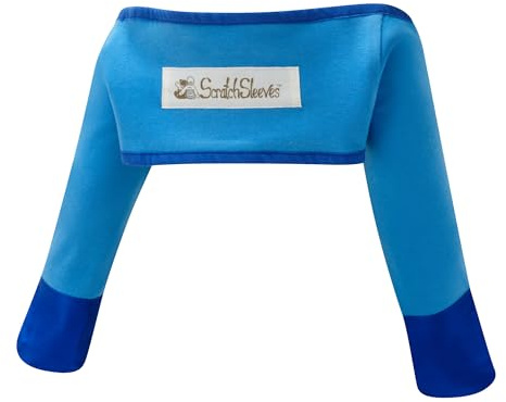 ScratchSleeves Baby Scratch Mitts Special Edition Kingfisher 6-9m