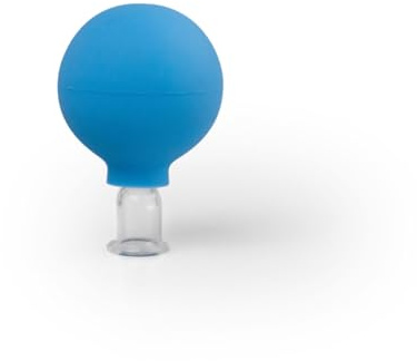 Sauggläser nach Bier | mit Saugball und Olive aus Glas | Schröpfen | Schröpfglas | Ball Schröpfset (ca. 1,5cm)