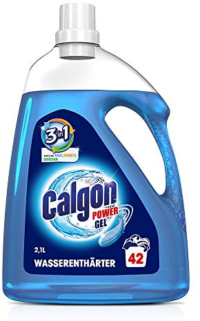 Calgon 3in1 Power Gel – Wirksam gegen Kalk, Schmutz und Gerüche – Schützender Wasserenthärter für die Waschmaschine – 1 x 2,25 l