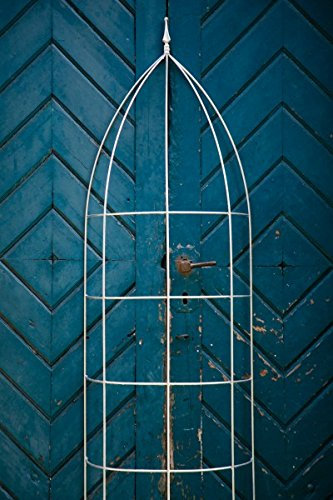 KUHEIGA Halbrunde Rankhilfe, Rankgerüst, Verzinkt, Höhe: 200 cm, Volleisen Rankgitter