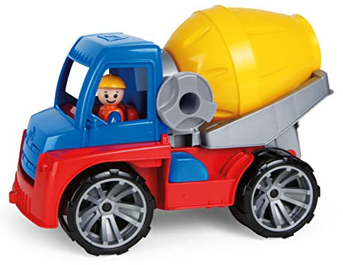 SIMM Spielwaren Lena 04413 - Truxx Betonmischer, ca. 29 cm und Spielfigur