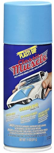 Plasti Dip Plastic/Rubber Paint - Spray - Classic Muscle Colors (Grabber Blue)