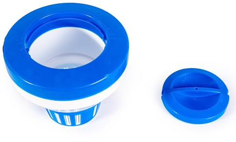 Pool Dosierschwimmer Chlor Dosierer für 200g Chlor Tabletten Chlorspender Chlorschwimmer einstellbar 4 Stufen
