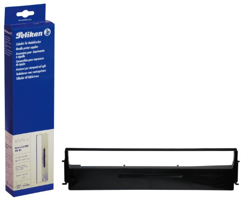 Pelikan Farbband Gruppe 633 Nylon HD für Epson LQ 800/MX 80, 13 mm x 14.5 m, schwarz