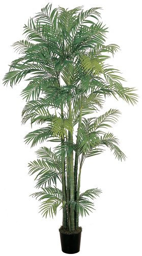 Nearly Natural 7ft. Areca Silk Palm Tree