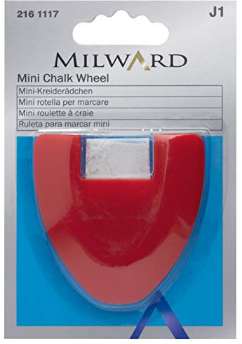 Milward Assorted Mini Chalk Wheel, Red/White