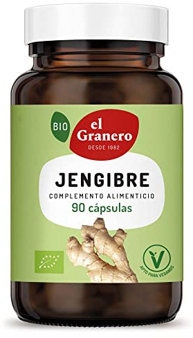 JENGIBRE BIO, 90 CAP. 500 mg