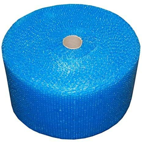 REALPACK® 1 x Roll - Blue Strong Bubble Wrap Size : Wide 20 500mm x 50m
