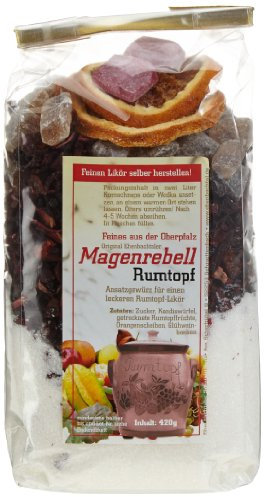 Ehenbachtaler Spezialitäten Magenrebell Rumtopf, 1er Pack (1 x 420 g)