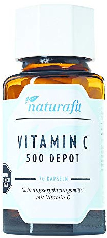 NATURAFIT Vitamin C 500 Depot Kapseln 70 St