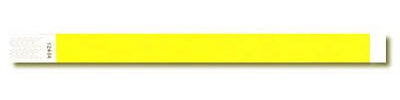 Party-Discount Eintrittskontrollband Tystar, 100er Pack, Neongelb