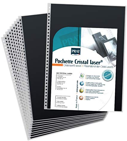 PRAT Pampa - 10 Crystal-Laser Hüllen 502 in A3 - 30x42cm - zum Nachfüllen
