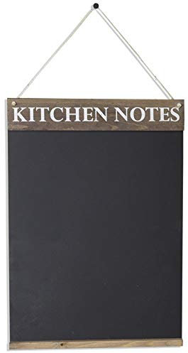 Chalkboards UK WC643RB Kitchen Notes Chalkboard, Wood, Rustic Brown, 42 x 30 x 1.6 cm