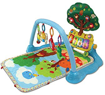 Vtech VTC-GYM01 Vtech Little Friendlies Glow & Giggle Playmat, transparent, 200 g