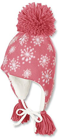 Sterntaler Baby - Mädchen Mütze Inkamütze, Gr. 49 cm, Rosa (Coralle 736)