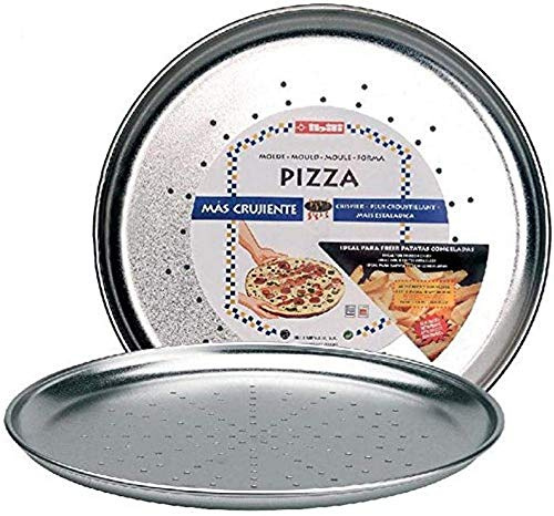 IBILI - Molde Pizza Crispy ESTAÑADO 28 CMS.