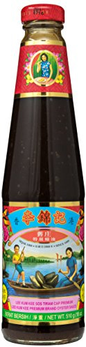 Lee Kum Kee Bottiglie di vetro per salsa di ostriche di alta qualità, 1,8 kg