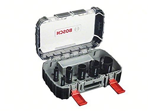 Bosch Accessories Professional 9tlg. Universal-Lochsägen-Set Multi Construction schwarz/grau
