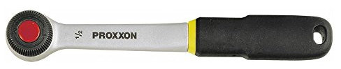 Proxxon 23096 Standardratsche Ratsche Knarre Antrieb 12,5mm (1/2) 52 Zähne Rechts- Linksumschaltung