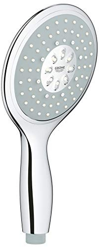 Grohe Power&Soul 130 - Alcachofa de ducha, 4 chorros, color cromo, 130 mm (Ref. 27673000)