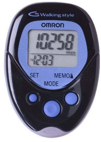 Omron Hj-113 Pocket Pedometer, Walking Style, Black, 1 Count (Pack of 1)