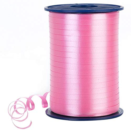 Morex Curling Ribbon 3/16 500 Yds for Gift Wrapping, Balloon String, Birthday Parties, Holidays, Decorations, Light Pink