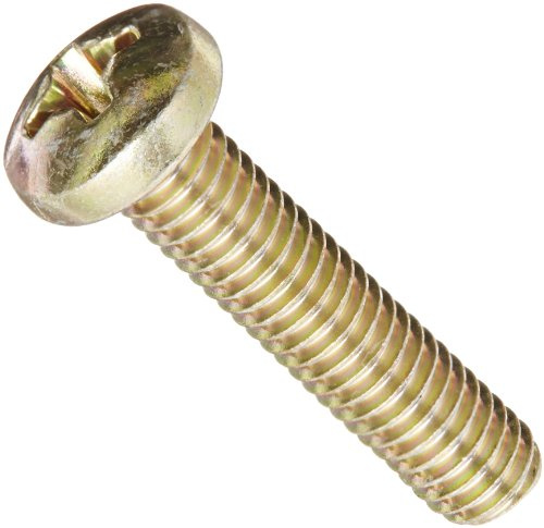Small Parts MS35207-247 Steel Pan Head Machine Screw, Cadmium Plated, Meets MS-35207, #2 Phillips Drive, #8-36 Thread Size, 3/4 Length, Fully Threaded, USA Made (Pack of 25)