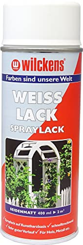 Wilckens Weisslack Spray seidenmatt, 400 ml