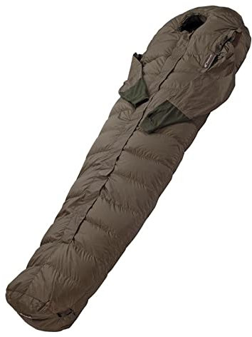 Carinthia Schlafsack Survival Down 1000 Oliv - 1 Person - Winter - Unisex - Erwachsene, Outdoor-Enthusiasten