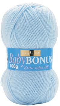 Sirdar Wool Hayfield Bonus DK, Baby Blue (854), 100 g