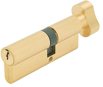 Sterling ETB4060V 5-stifts Euro tumvridscylinder, mässing, 40 x 60 mm