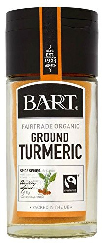 Bart Fairtrade Kurkumapulver (36 g) - Packung mit 2