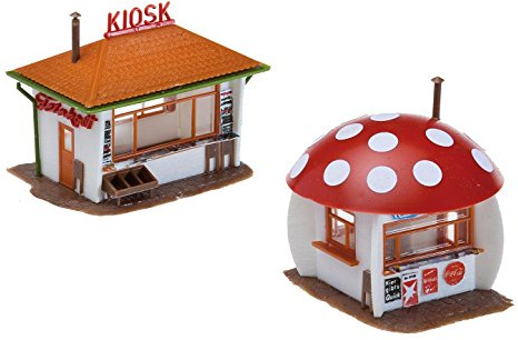 FALLER 120135 - Kiosk und Pilzkiosk - Spurweite H0
