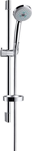 hansgrohe Croma 100 wassersparendes Duschset 0,65m, 3 Strahlarten, Chrom