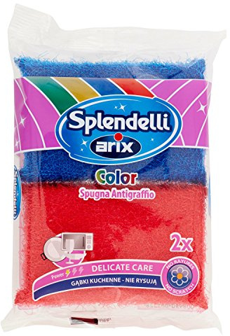 Arix Color - Lot de 2 Packs de 4 Éponges anti-rayures (total de 8 pièces)