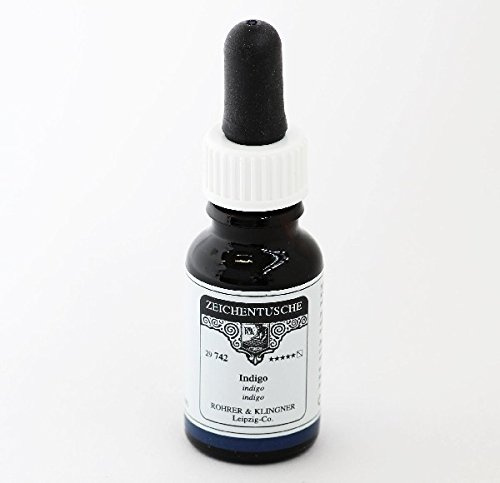 Rohrer & Klingner Zeichentusche Indigo 12 ml
