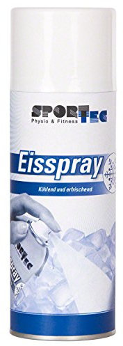 Sport-Tec Eisspray, Kältespray, Kühlspray, Erste-Hilfe-Spray bei Sportverletzungen, Schmerzen und Schwellungen 400ml