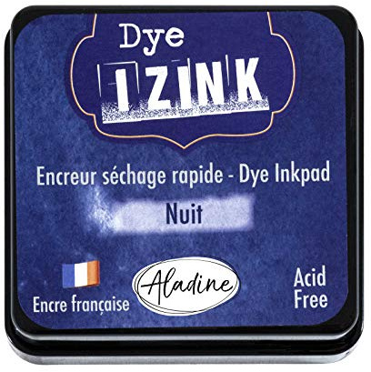 Aladine Izink Dye 19270 Stempelkissen Nachtblau