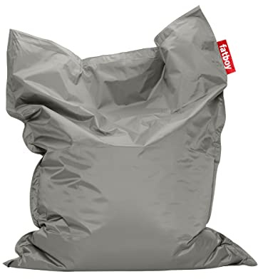 Fatboy Original Poltrona a Sacco Gigante da interne silver 180 x 140 cm