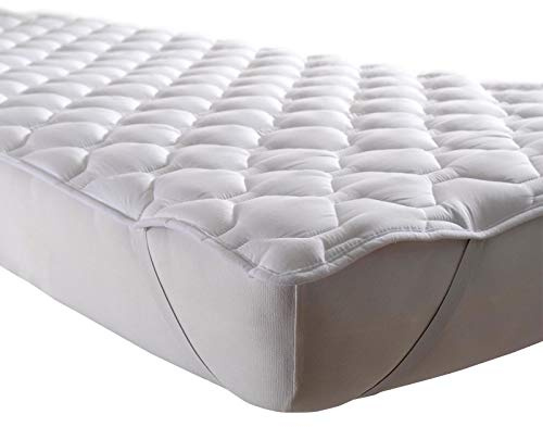 Allergovita Allergiker Unterbett Microfaser Kochfest – hygienische Matratzenauflage mit Eckgummis, pflegeleicht & langlebig, atmungsaktiver Matratzenschoner – 200x240 cm