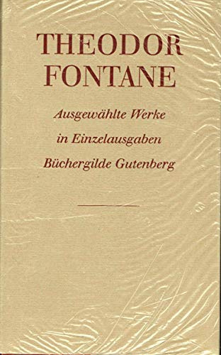 Ausgewählte Werke in Einzelausgaben Cecile Stine Unterm Birnbaum Effi Briest Die Poggenpuhls