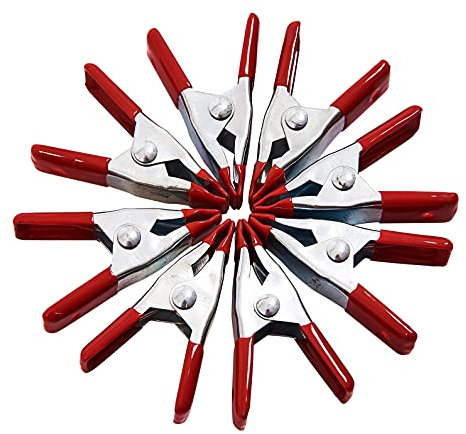 8pz 50mm SET DI MORSETTI A MOLLA IN METALLO