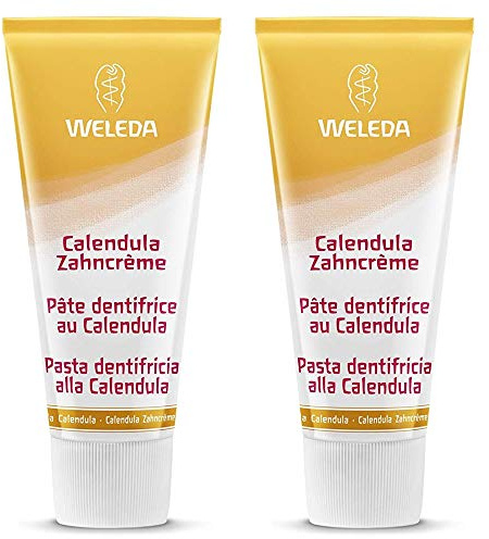 Weleda Calendula Dentifrice 75 ml - Lot de 2